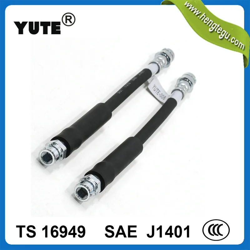 Flexible Rubber High Pressure Car Hydraulic Brake Hose Pipe with Saej1401